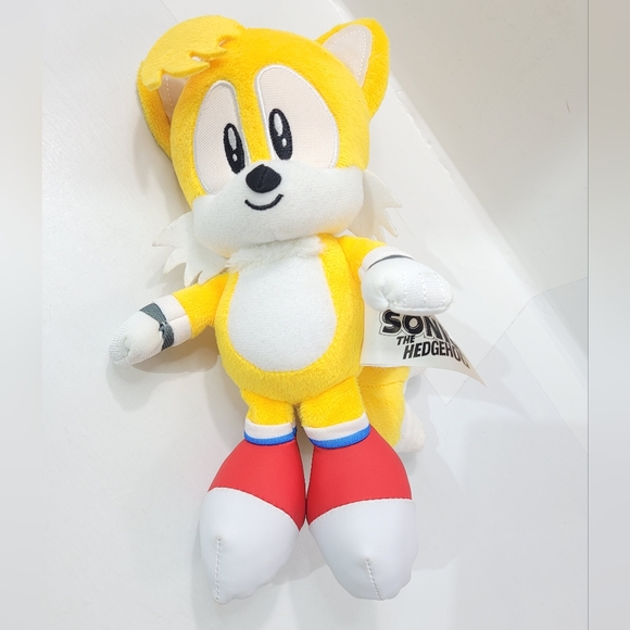 SONIC THE HEDGEHOG TAILS PLUSH TOY 9" - Picture 2 of 7
